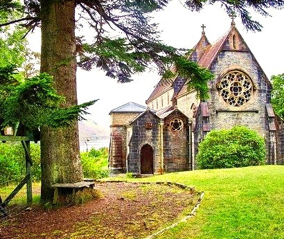 Ancient Church, The Highlands, Scotland