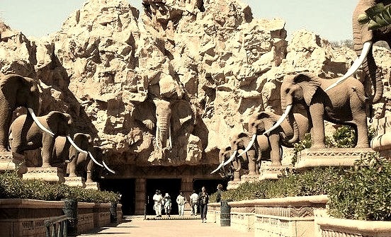 Avenue of the Elephants, Sun City, South Africa