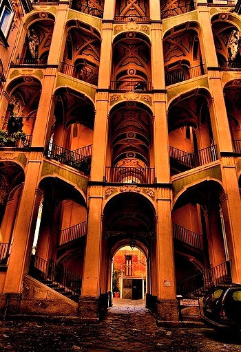 Palace of the Spanish, Naples, Italy