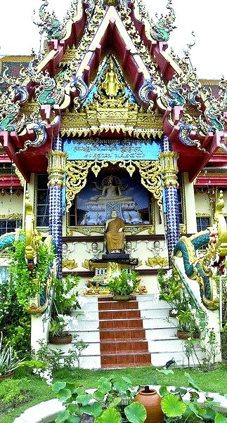 Wat Plai Laem Temple in Koh Samui Island, Thailand