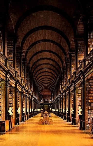 The Long Room, Trinity College Library, Dublin, Ireland
