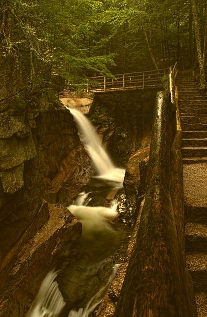 Waterfall Bridge, New Hampshire