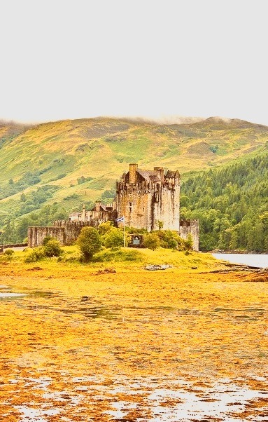 Eilean Donan Castle on Loch Duich, Scotland